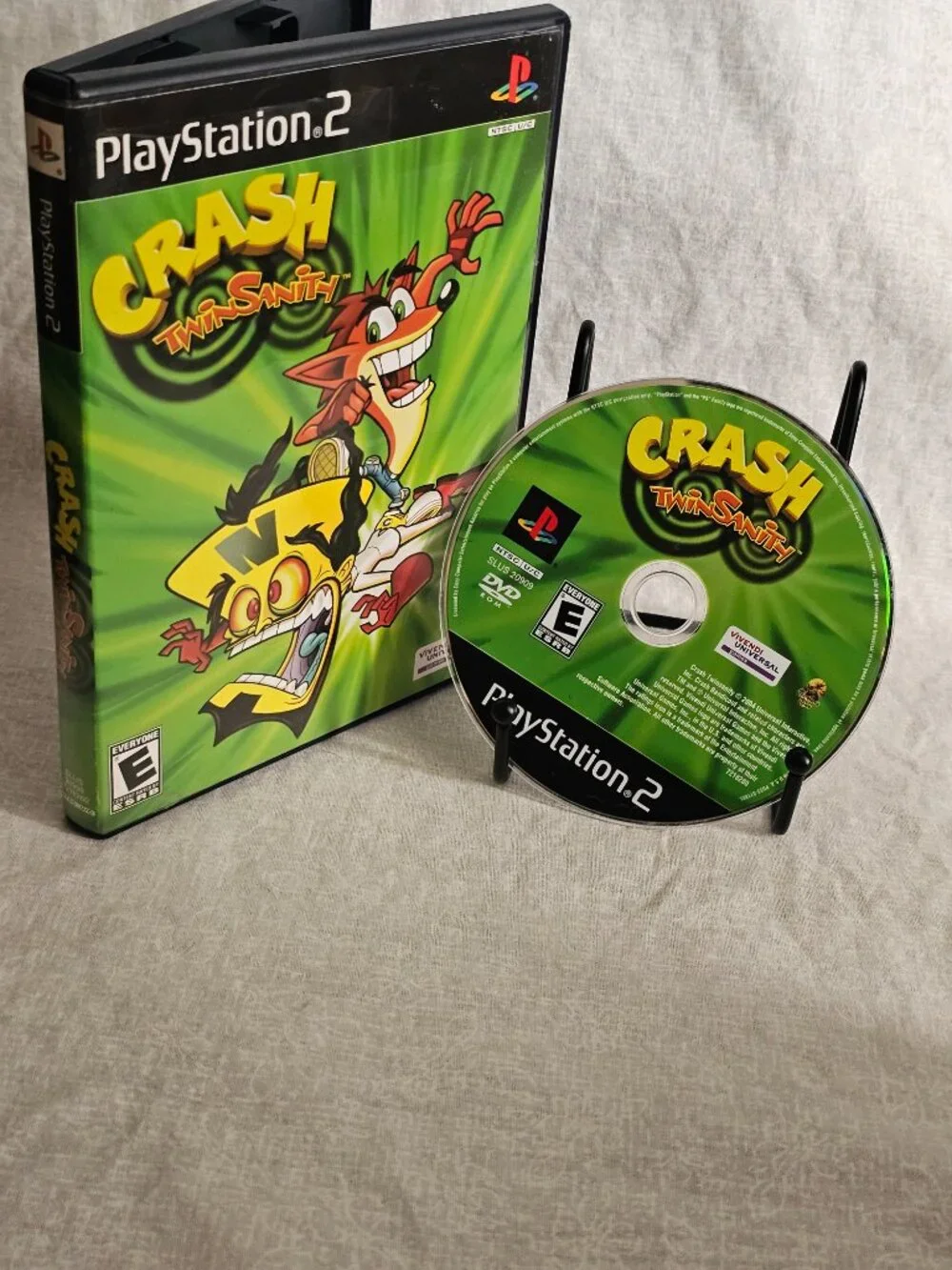 Crash TwinSanity (Sony PlayStation 2, 2004) - Good Condition - PS2 Crash Bandico